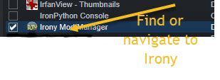 irony mod manager wiki.